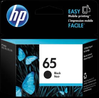 HP 65 Black Ink Cartridge