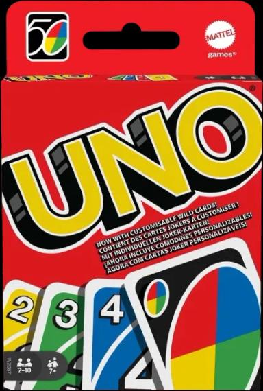 UNO - Classic Colour & Number Matching Card Game