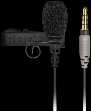 Rode SmartLav+ Lavalier Microphone for Smartphones,Black