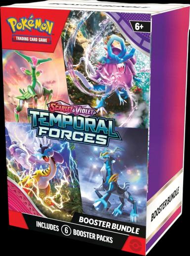 Pokemon TCG: Scarlet and Violet: Temporal Forces: Booster Bundle