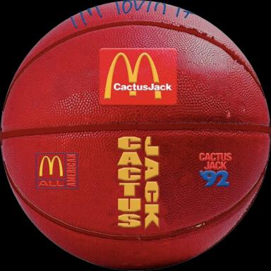 Travis Scott x McDonalds All American 92' Basketball