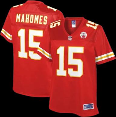 NFL PRO LINE Women's Patrick Mahomes Red Kansas City Chiefs Team Player Jersey