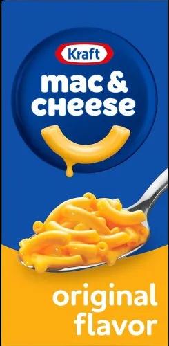 Kraft Original Mac & Cheese Macaroni and Cheese Dinner, 7.25 oz Box