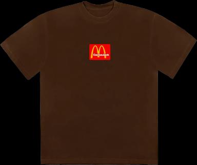 Travis Scott x McDonald's Sesame III T-shirt Brown (US M)