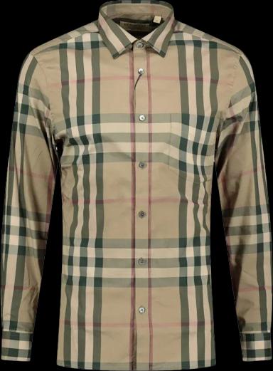 Burberry Classic Check Shirt Beige (US M)