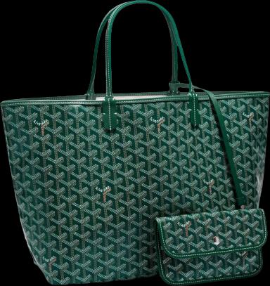 Goyard Saint Louis Tote PM Green