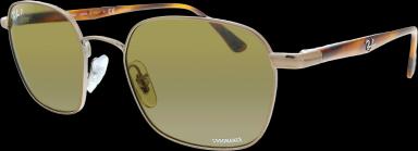 Ray-Ban Aviator Sunglasses Light Brown (0RB3664CH 121/BB)