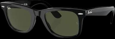 Ray-Ban Wayfarer Sunglasses Black/Green (RB2140)