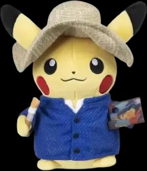 Pokemon Center x Van Gogh Museum: Pikachu Plush