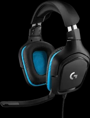 Logitech G432 Wired Gaming Headset, 7.1 Surround Sound