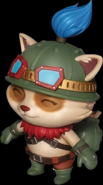 Beast Kingdom League of Legends: Swift Scout Teemo EAA-114 Egg Attack Action Figure