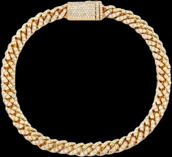 6MM MIAMI CUBAN DIAMOND BRACELET 14K SOLID GOLD 4.25CTW