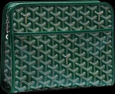 Goyard Jouvence Toiletry Bag MM Green