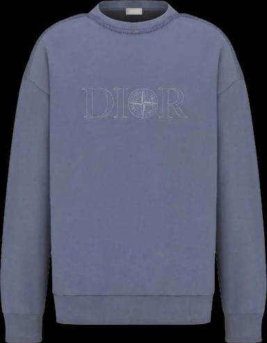 Dior x Stone Island Sweatshirt Gray (US L)