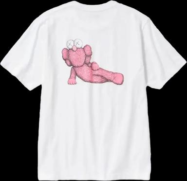 KAWS x Uniqlo UT Short Sleeve Graphic T-shirt White (US XL)