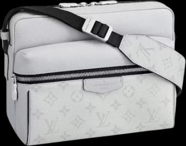 Louis Vuitton Outdoor Messenger Monogram Antarctica Taiga White