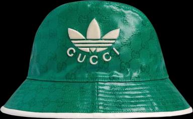 Gucci x Adidas GG Canvas Fedora Green (US M)