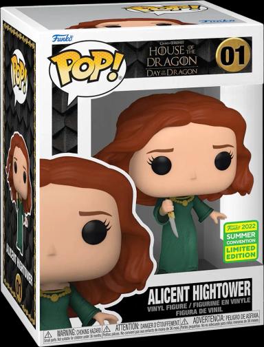 Funko Pop! House of the Dragon Alicent Hightower 2022 Summer Convention Exclusive Figure #01