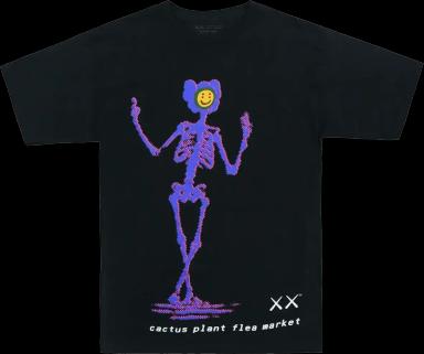 KAWS x Cactus Plant Flea Market T-shirt Black (US S)