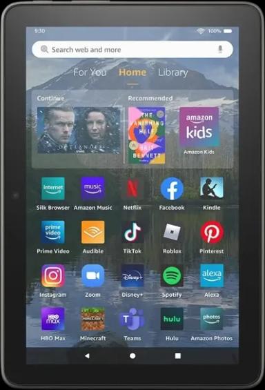 Amazon Fire HD 8 Plus tablet, 8” HD Display, 32 GB