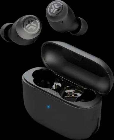 JLab Go Air Pop True Wireless Bluetooth Earbuds, Black