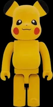 Bearbrick Pokemon Pikachu Flocky 1000%