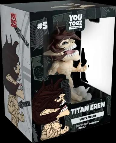 Youtooz Titan Eren 4.7" Inch, Titan Eren Vinyl Figure