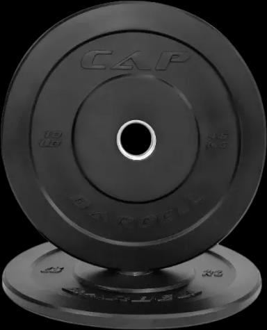 CAP Barbell Rubber Olympic Bumper Plate - 10lbs - Pair