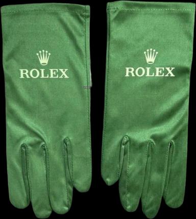 Authentic Rolex Dealer display Green Gloves (Size M)