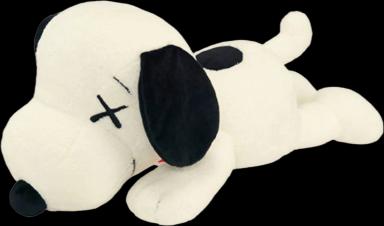 KAWS x Uniqlo x Peanuts Snoopy Plush (Medium) White