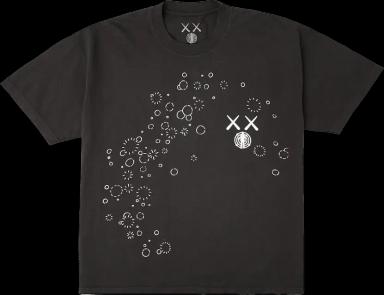 KAWS For Kid Cudi Moon Man GID Tee Vintage Black (US M)