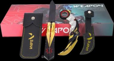 Valorant Champion Karambit Knife Model 2022 Game Event Commemorative Gift Box Set (Gift Box - Set of 2)