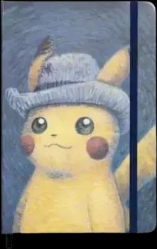 Pokemon Center x Van Gogh Museum: Pikachu Inspired by Self-Portrait with Grey Felt Hat Journal