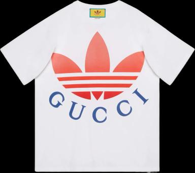 Gucci x Adidas T-Shirt White/Red (US M)