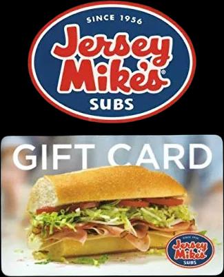 Jersey Mike's Gift Card