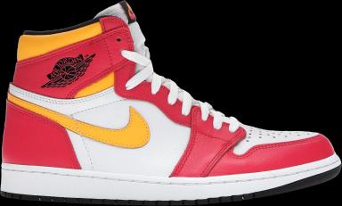 Jordan 1 Retro High OG Light Fusion Red (US 7)