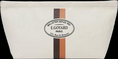 Goyard Necessaire Bag Ecru