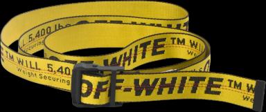 OFF-WHITE Industrial Belt Yellow/Black