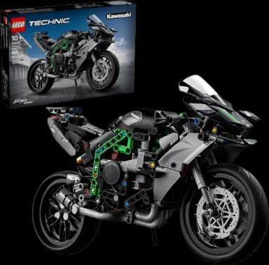 LEGO Technic Kawasaki Ninja H2R Motorcycle, 42170