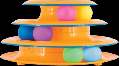 3-Tier Cat Track Toy