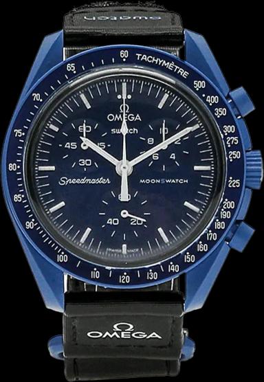 Swatch x Omega Bioceramic Moonswatch Mission to Neptune SO33N100