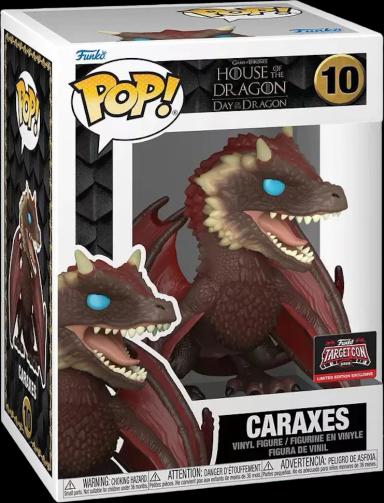 Funko Pop! Game of Thrones House of the Dragon Caraxes 2022 Target Con Exclusive Figure #10