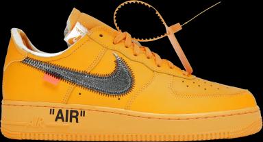 Nike Air Force 1 Low Off-White ICA University Gold (US 10)