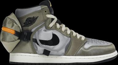 Jordan 1 Retro High OG SP Utility Neutral Olive Light Steel Grey (US 9)