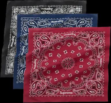 Supreme Hav-A-Hank Bandanas (3 Pack) Multicolor