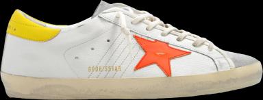 Golden Goose Super-Star White Orange Yellow (US 7)