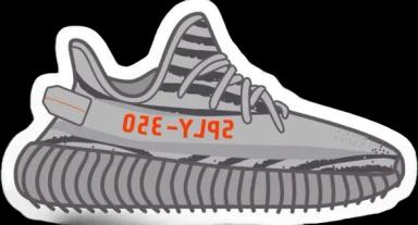 Yeezy Boost Sticker