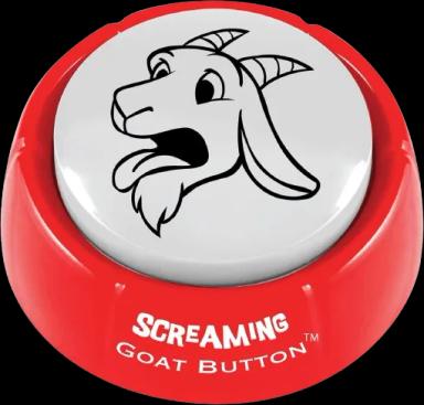 Screaming Goat Button