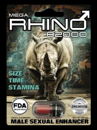 Mega Rhino Pill 82000 Supplement