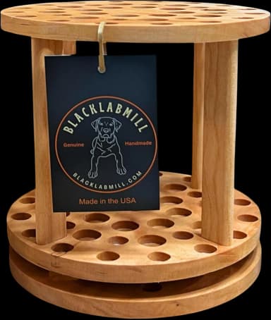 Rotating Paint Brush Holder